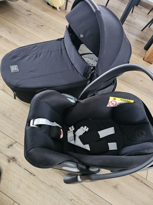 Zestaw Cybex Priam 4.0 Gondola black fotelik T i-size
