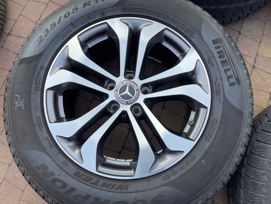 3773. Alufelgi 17" Mercedes GLC W253 oryginalne 5x112 7.5J ET36