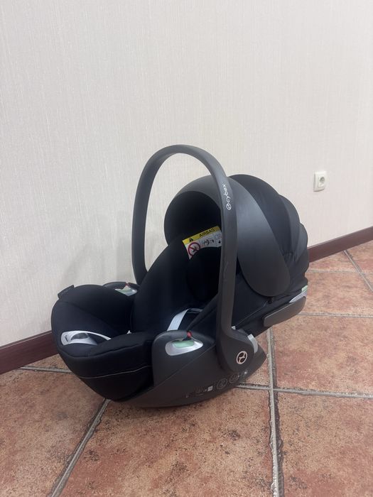 Автокрісло Cybex Cloud T i-size sepia з установкою