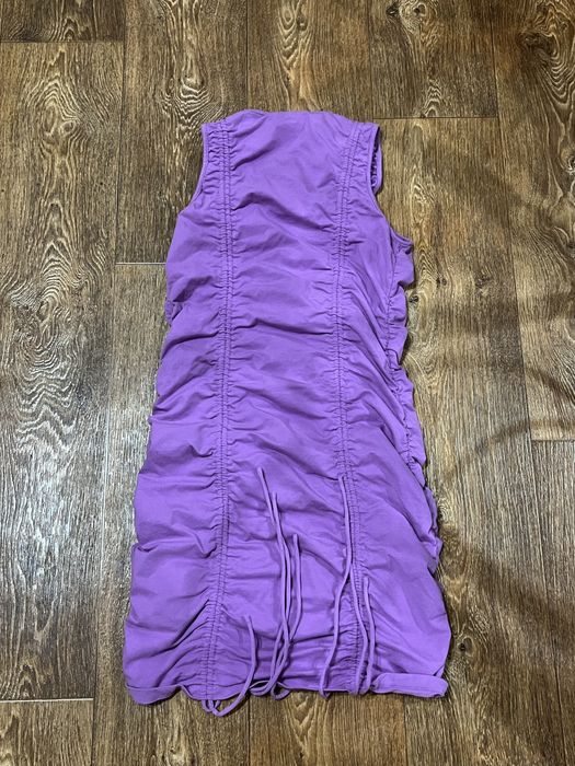 Сукня Levi’s jamie ruched dress, фіолетова, м