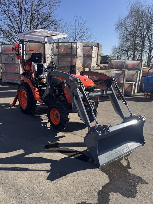 Hinomoto HM275, трактор, навантажувач,