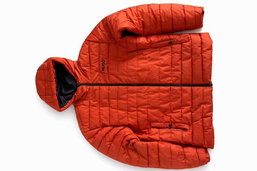 Куртка микропуховик HUGO original (L)