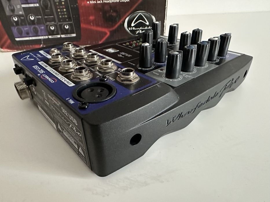 Mikser Wharfedale Pro Connect 502 USB - Interfejs Audio. Stan Jak Nowy