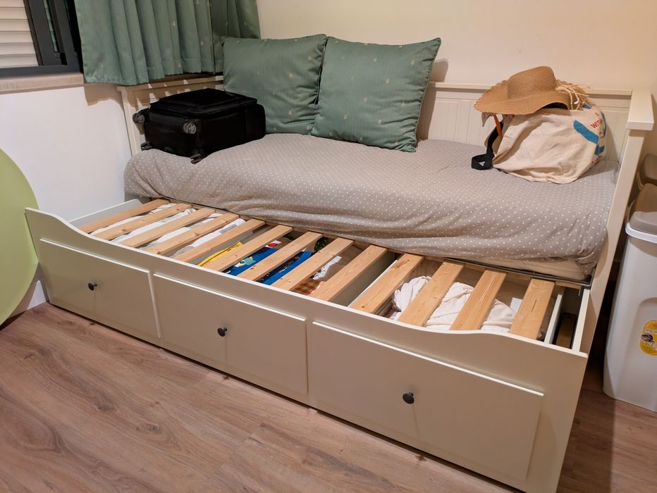 Cama Ikea Hemnes 80-180x200
