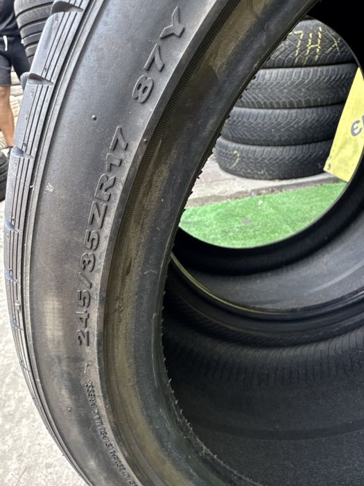 Шини Hankook 245/35r17 пара літо склад б/у