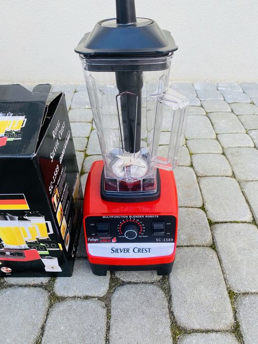 Блендер-Міксер Професійний Silver 4500 Вт,Чаша 2 Л