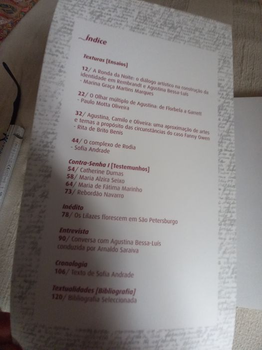 Duas revistas Pretextos Augustina Bessa Luis e Manuel Gusmão novas