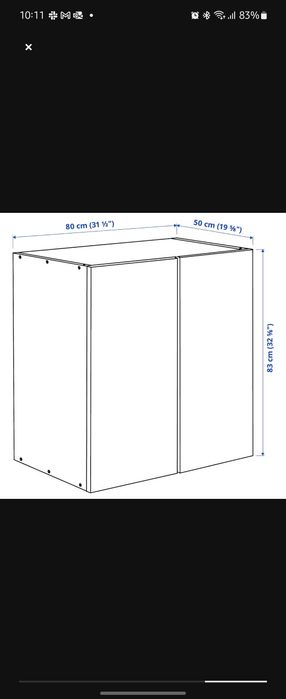 Estante IVAR com pés em bétula