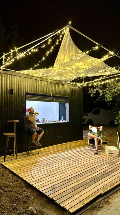 Pawilon gastronomiczny lodziarnia kawiarnia 4,5x2,5m 35k netto