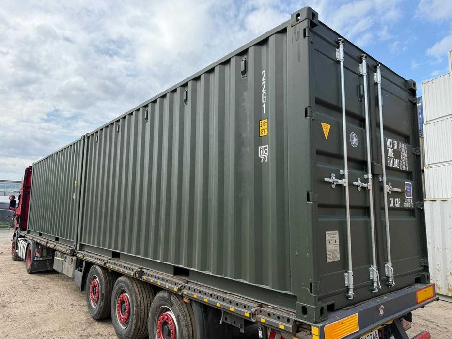Kontener morski, magazynowy 20 ft. OW + transport