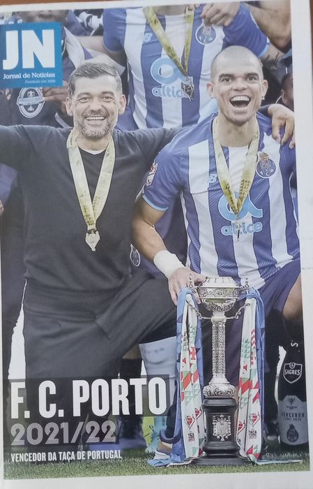 poster F. C. Porto vencedor da taça de Portugal 2021/22