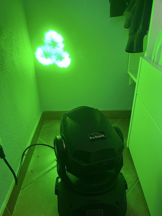 Rôbo de luzes Big dipper LS90 dmx