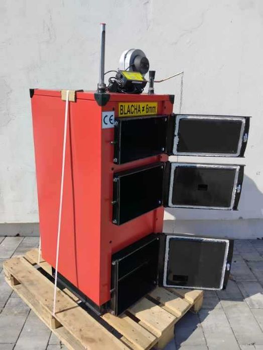 Kocioł piec na drewno węgiel  16kw transport gratis
