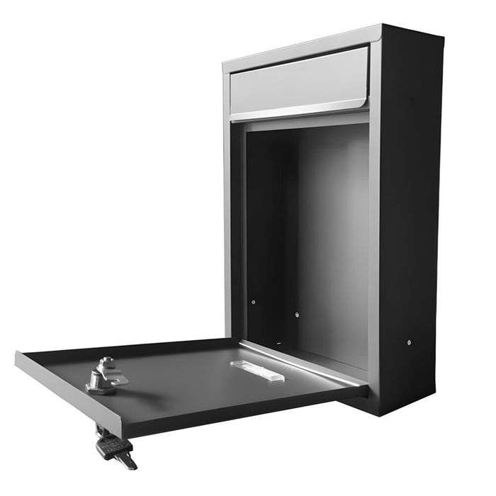 Skrzynka pocztowa na listy LET-BOX01 czarny mat