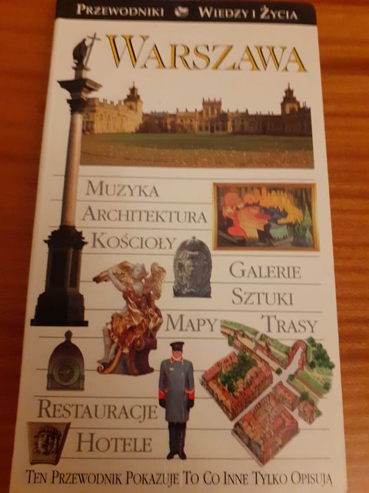 Warszawa Przewodniki Wiedzy i Życia ;autor-M.Omilanowska, J.s.Majewski