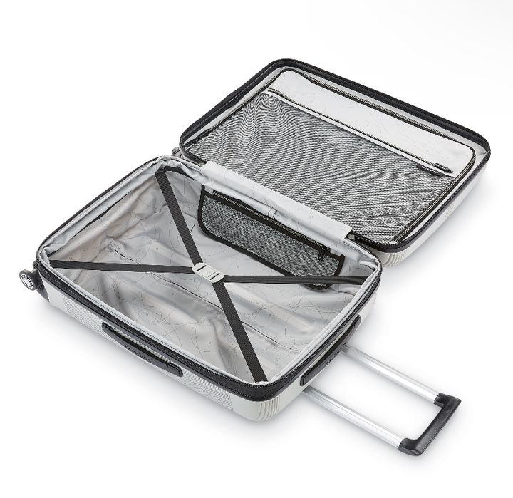 Валіза, чемодан Samsonite Supra DLX Grey 100% Polipropilene