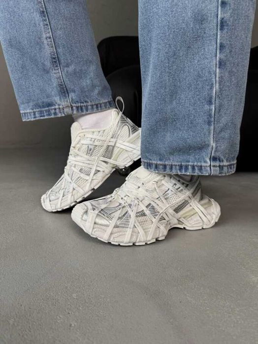 Кросівки Balenciaga 3XL White/білі / баленсіага 3хл сваг опіум дріп