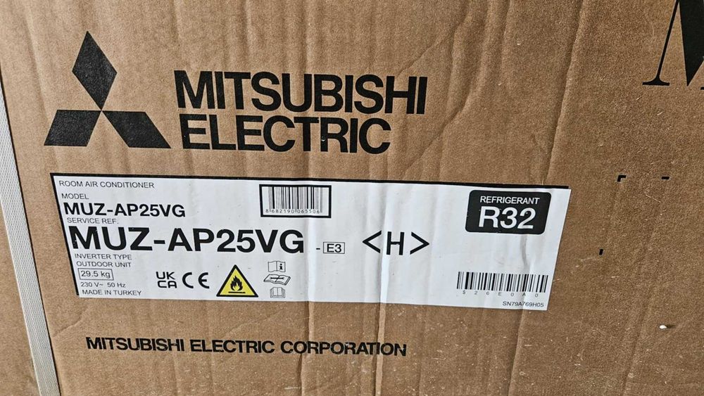 Klimatyzator Mitsubishi MUZ-AP25VG Z montażem lub bez