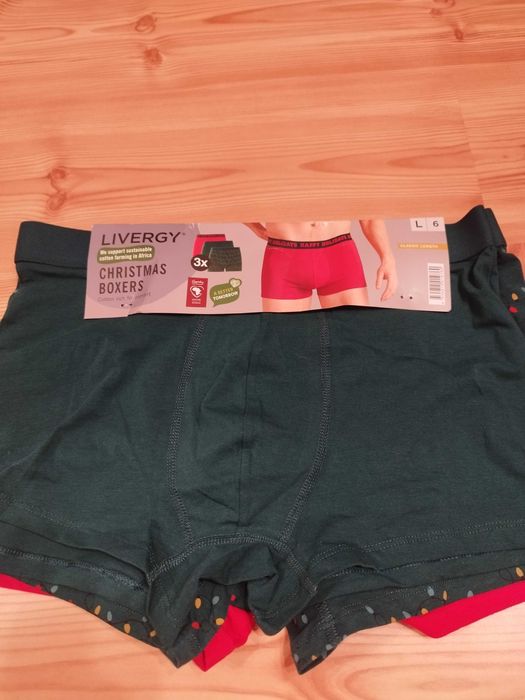 Bokserki męskie nowe