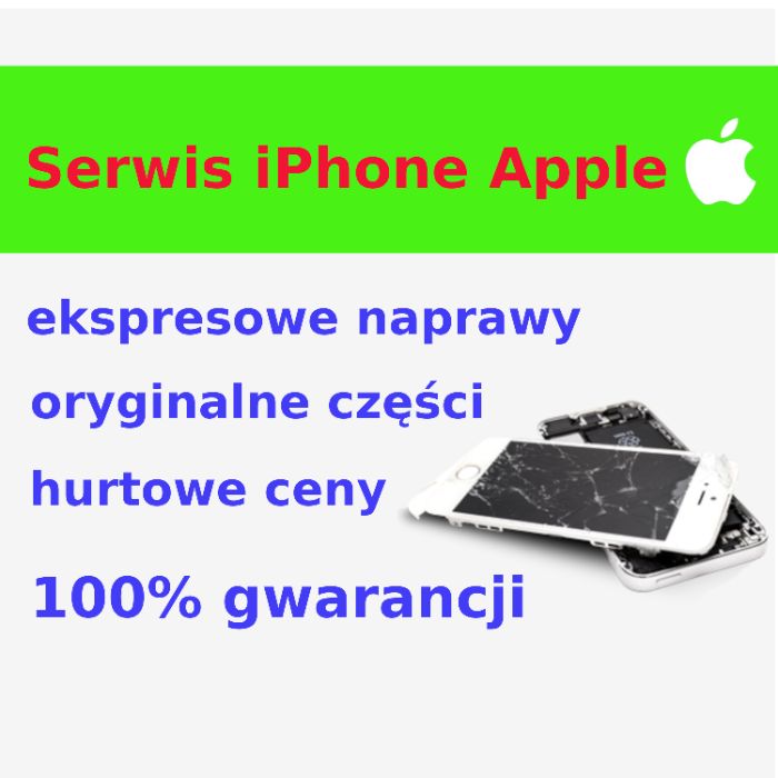 Wymiana zbitej szybki lcd w telefonie, iPhone, Samsung, Motorola, Lg