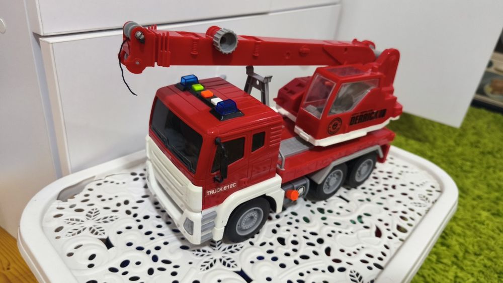 Машинки спецтехніка автокран кран конструктор