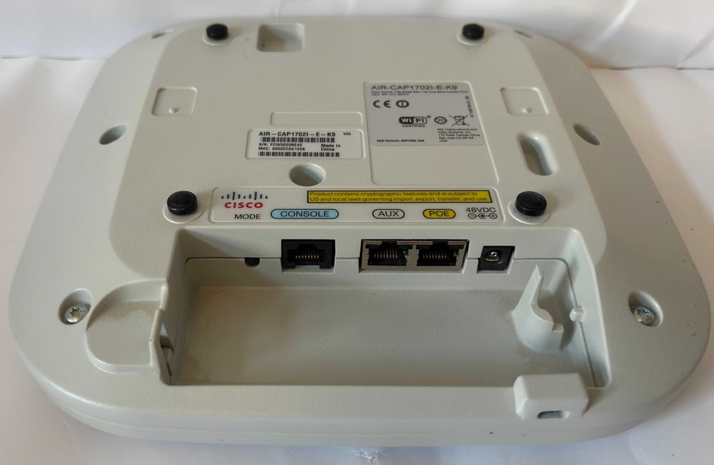 Access Point Cisco Aironet AIR-CAP1702I 802.11ac WiFi5 PoE uszk. obud.