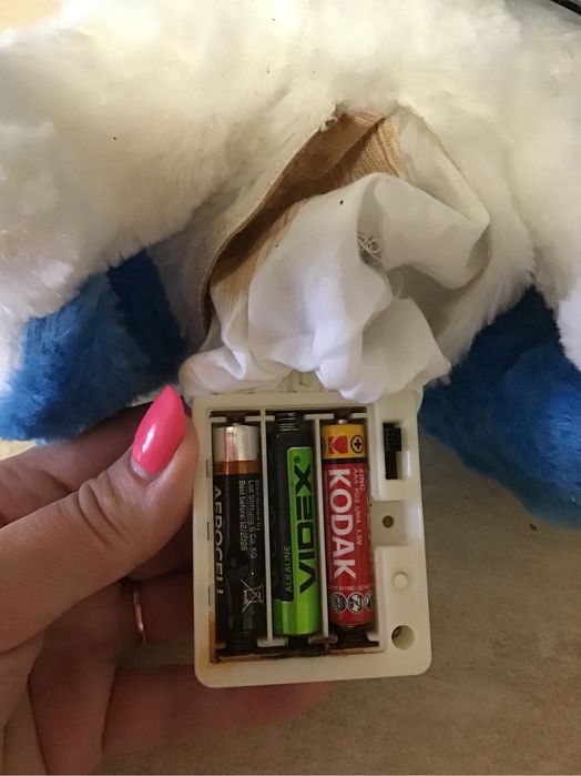 Собака пес іграшка мяка глазастик інерційна twinkle