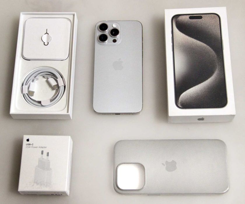 Apple iPhone 15 Pro Max 256GB Natural Titanium, Neverlock