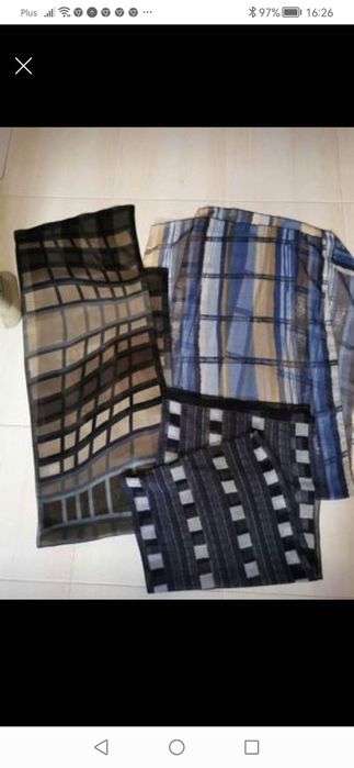 Szal szalik chusta apaszka 3 sztuki