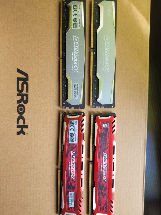 DDR4 Ballistix 8 GB