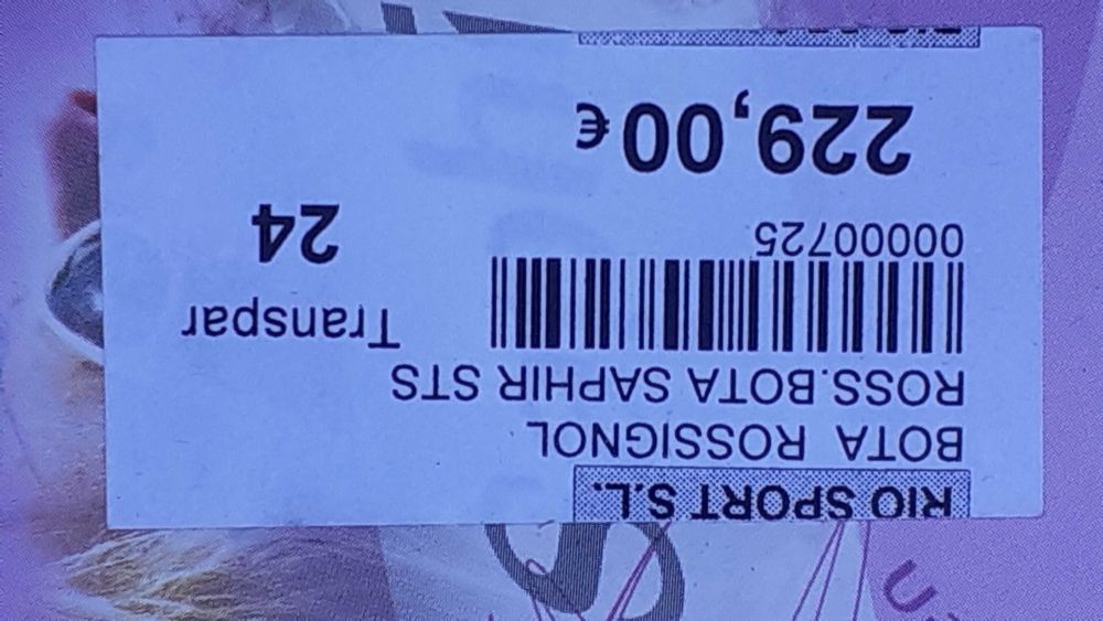 Conjunto de skis, botas e bastoes de ski