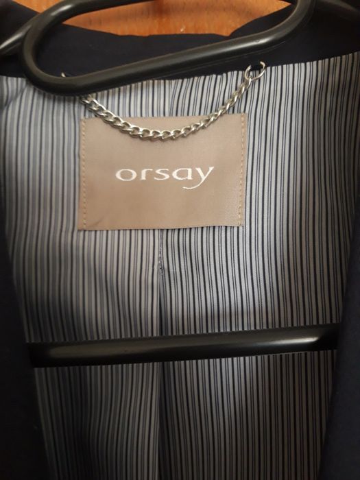 Granatowa marynarka Orsay 34