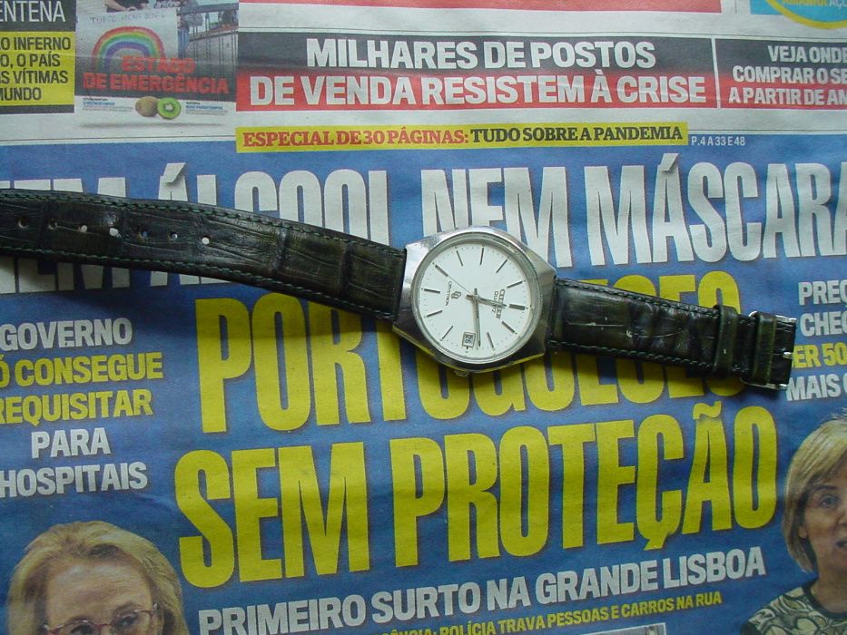 Relógio, Citizen Crystron, de luxe