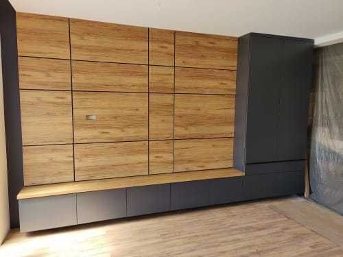 Meble kuchenne, szafy wnękowe, meble łazienkowe