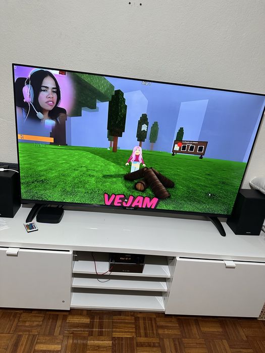 TV Smart Silver 55” 4K Android TV – 270 € (Negociável)