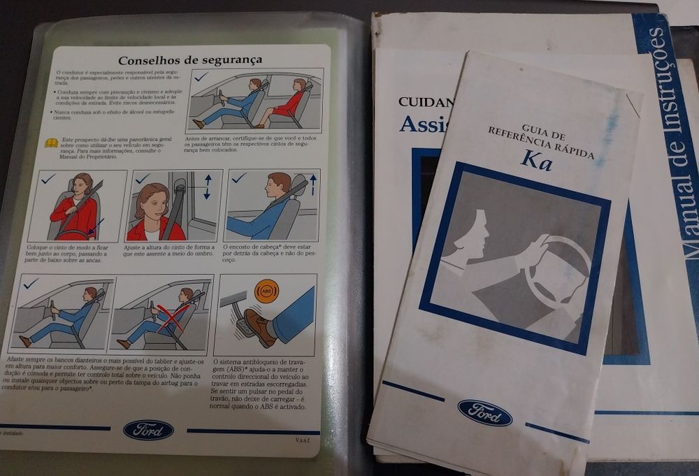 Ford Ka Manual + Manual Rádio + Pasta