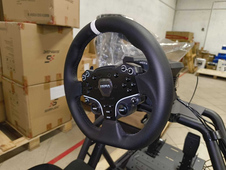 Symulator wyścigowy MOZA R5 Bundle +Brake Performance Kit + Huzaro 9.0 ...