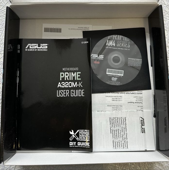 Материнская плата ASUS PRIME A320M-K socket AM4 AMD