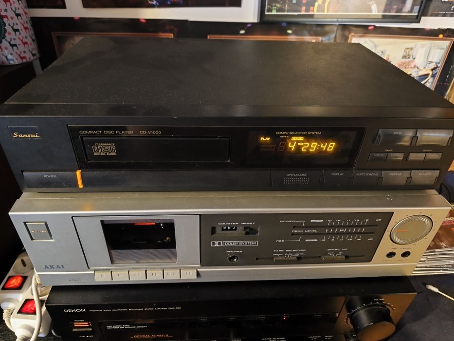 Sansui equalizador se 3000 leitor CDs v1000
