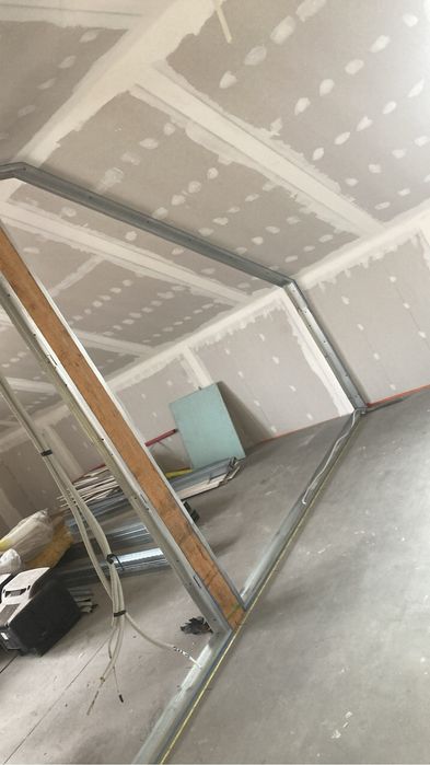 Profesjonalna adaptacja poddaszy,szpachlowanie,malowanie