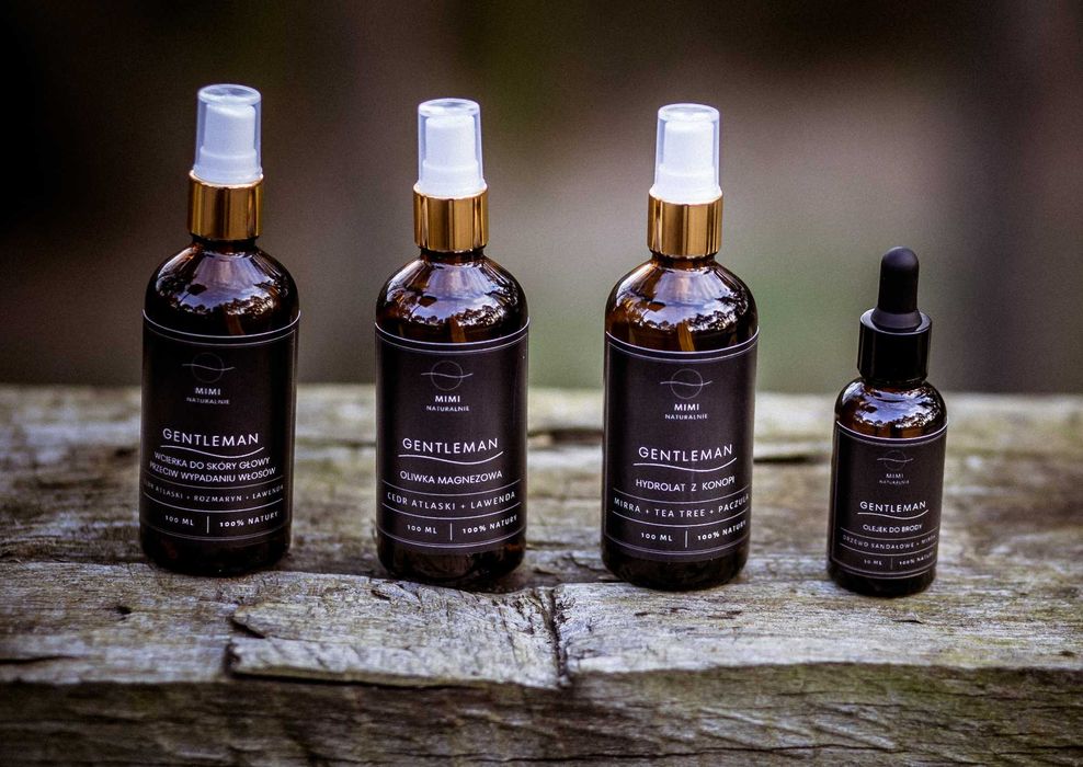 Olejek do brody/hydrolat/oliwka mg/wcierka /+ OLEJKI ETERYCZNE / MAN