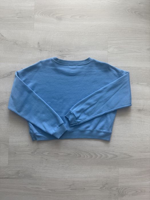 Krótka bluza niebieska roz S