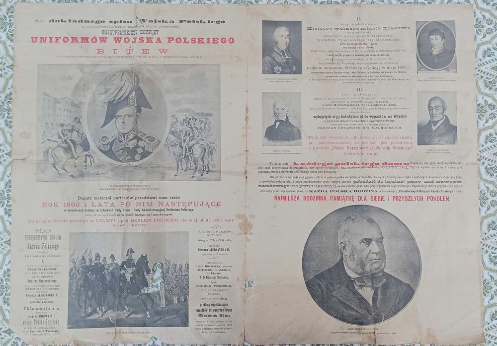 Zabytkowy artykuł "Porozbiorowe dzieje Polski", 1902 rok