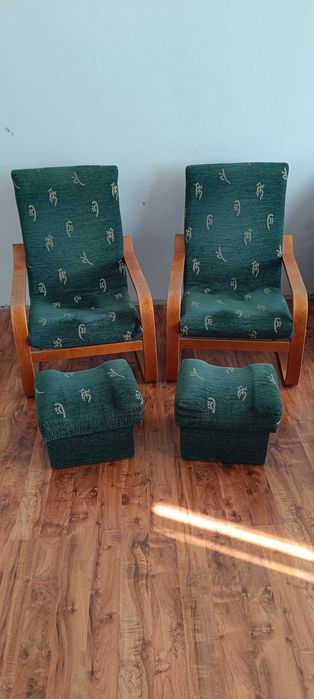 Meble Dębowe / Stół /Fotele