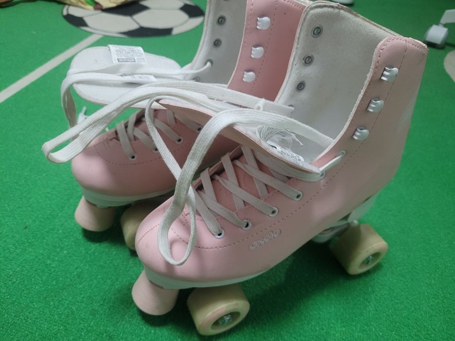 Wrotki Decathlon oxelo róż, rozm. 40