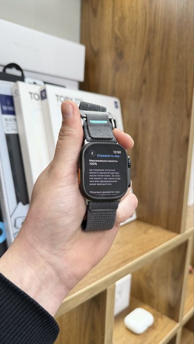 Apple Watch Ultra 2 Black Titanium  100% battery