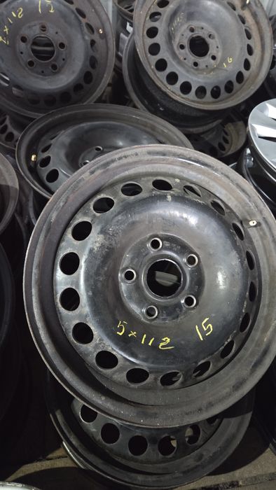 Диски металеві R15 5×112 vwag 6j ЕТ 47-43