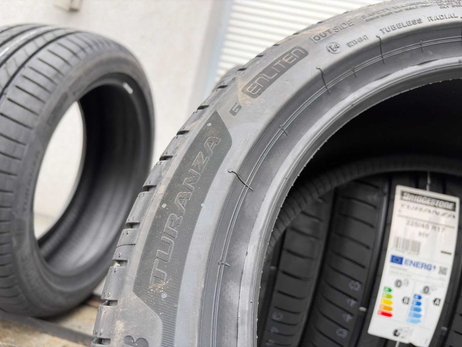 4szt lato 225/45R17 Bridgestone Turanza 6 91Y prod. 2026r gwarancja