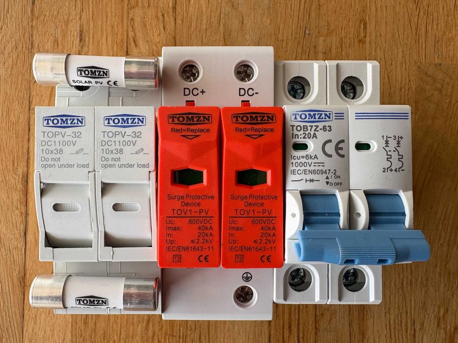 Комплект захисту СЕС 20А 600v