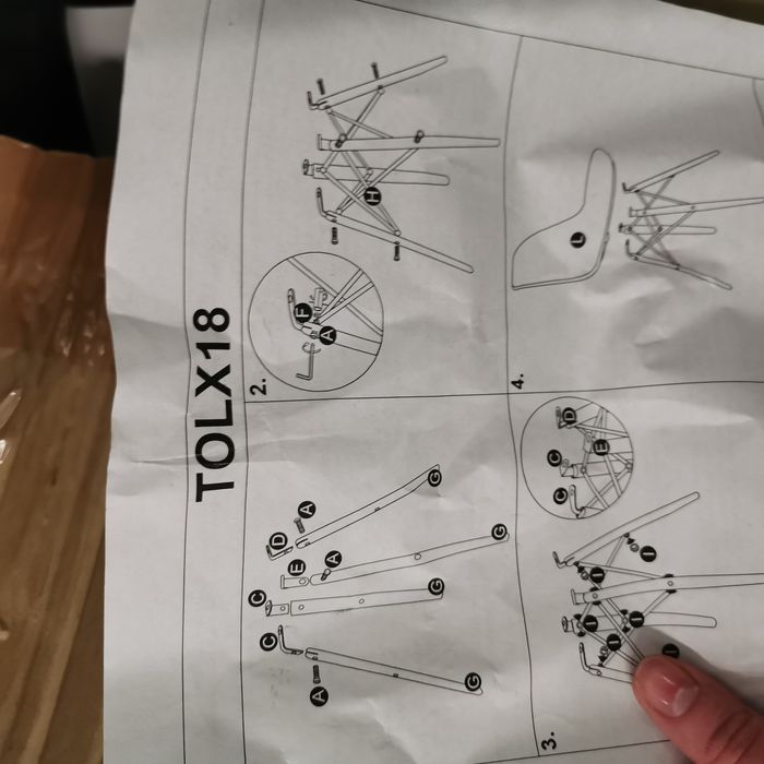 4 Krzesła do stołu